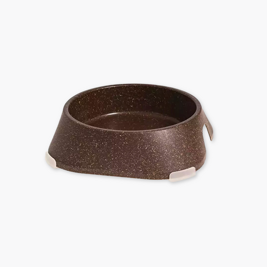 Gamelle pour chiens et chats en bioplastique - Marron - Cafide