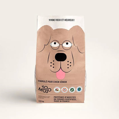 Croquettes pour chien Sénior 8 ans et plus - 2,5 Kg - Tomojo