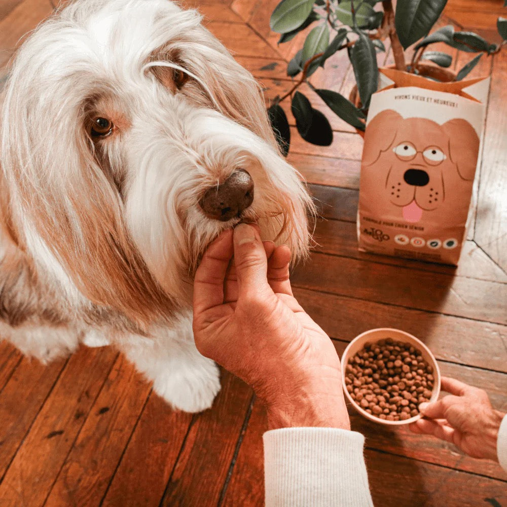 Croquettes pour chien Sénior 8 ans et plus - 2,5 Kg - Tomojo