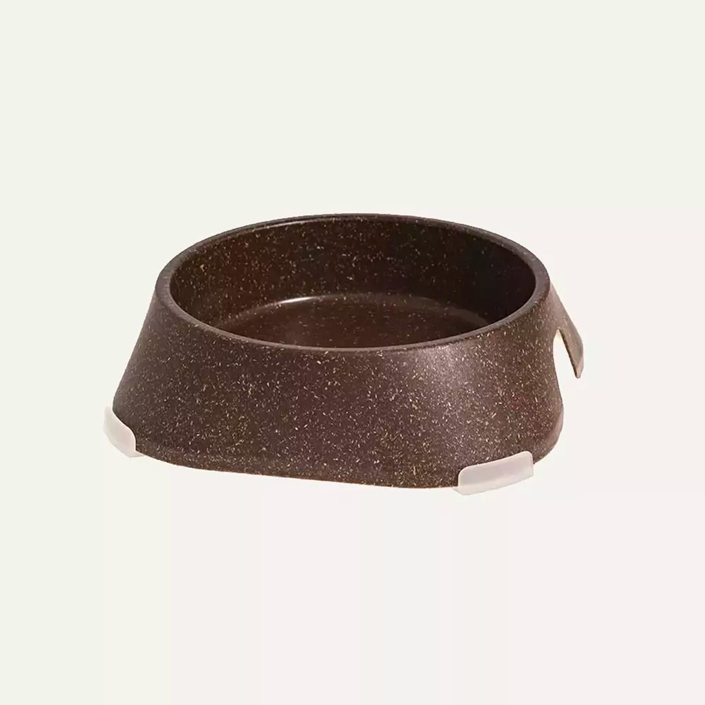 Gamelle pour chiens et chats en bioplastique - Marron - Cafide